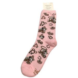 American Eagle x Disney Cowboy Mickey Men's Crew Socks OSFM